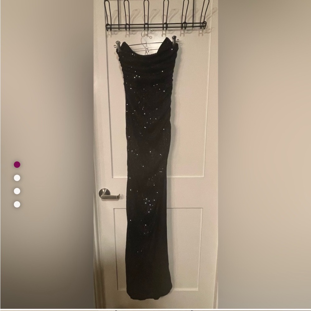 Lucy in the Sky Black Strapless Dress